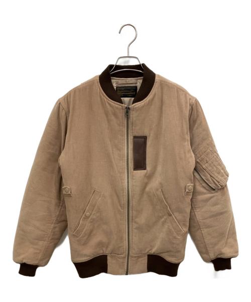 BRENTS（ブレント）BRENTS (ブレント) MA-1ジャケット ブラウン サイズ:xsの古着・服飾アイテム