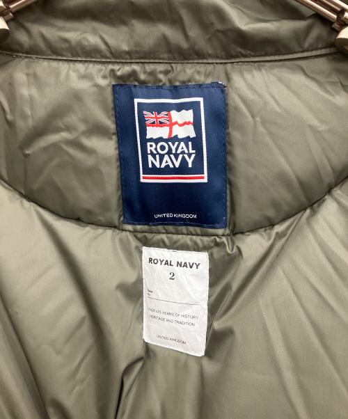 ROYAL NAVY（ロイヤルネイビー）ROYAL NAVY (ロイヤルネイビー) ダウンコート グリーン サイズ:SIZE 2の古着・服飾アイテム