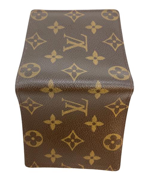 LOUIS VUITTON（ルイ ヴィトン）LOUIS VUITTON (ルイ ヴィトン) モノグラム ポルトビエ 6 カルトクレディ 2つ折り財布 ブラウンの古着・服飾アイテム