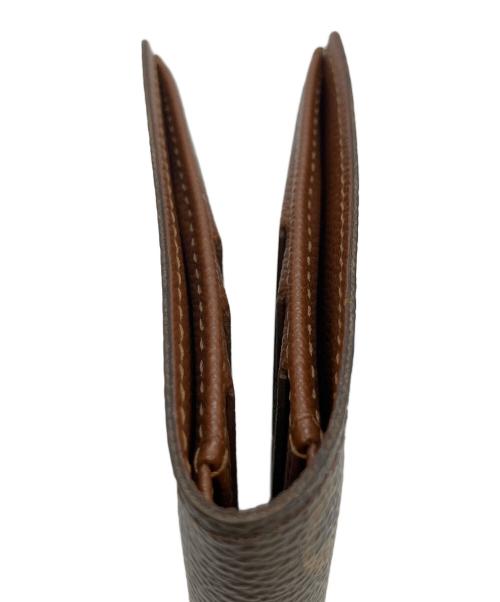 LOUIS VUITTON（ルイ ヴィトン）LOUIS VUITTON (ルイ ヴィトン) モノグラム ポルトビエ 6 カルトクレディ 2つ折り財布 ブラウンの古着・服飾アイテム