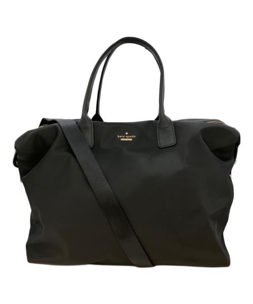 Kate Spade（ケイトスペード）Kate Spade (ケイトスペード) ボストンバッグ ブラックの古着・服飾アイテム