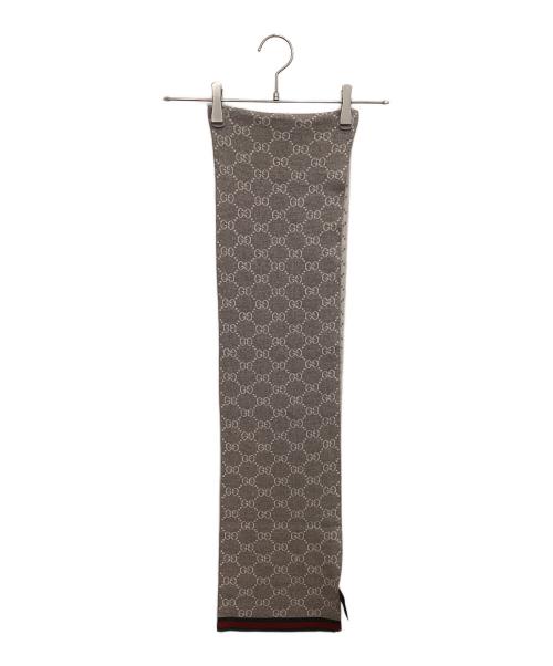 GUCCI（グッチ）GUCCI (グッチ) GG マフラー ベージュの古着・服飾アイテム
