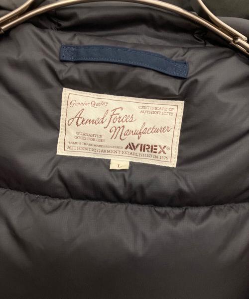 AVIREX（アヴィレックス）AVIREX (アヴィレックス) ミリタリーファンクションダウン2 ネイビー サイズ:SIZE Lの古着・服飾アイテム