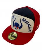 New Era×岡本太郎×大阪近鉄バファローズニューエラ×オカモトタロウ×オオサカキンテツバファローズ）の古着「59 FIFTY 近鉄1978トリコロール キャップ」