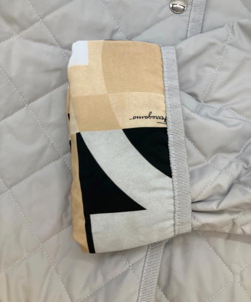 Salvatore Ferragamo（サルヴァトーレ フェラガモ）Salvatore Ferragamo (サルヴァトーレ フェラガモ) キルティングコート グレー サイズ:SIZE XSの古着・服飾アイテム