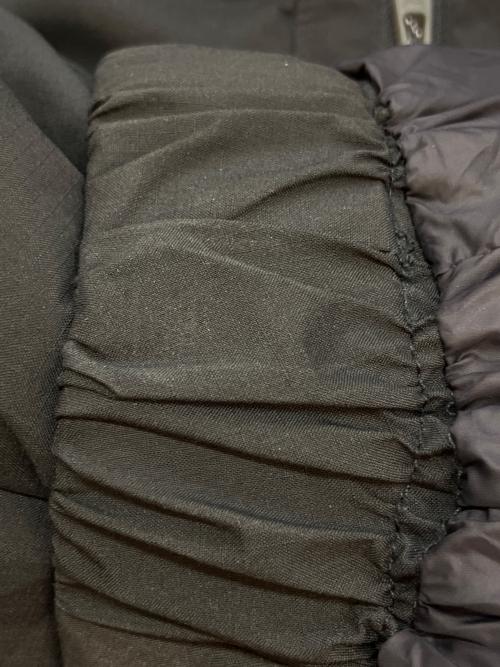 FIRST DOWN（ファーストダウン）FIRST DOWN (ファーストダウン) 中綿フードジャケット ブラック サイズ:SIZE Lの古着・服飾アイテム