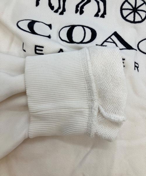 COACH（コーチ）COACH (コーチ) スウェット ホワイト サイズ:SIZE Mの古着・服飾アイテム