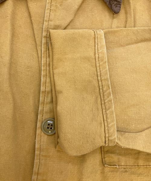 J.C.PENNY（ジェーシーペニー）J.C.PENNY (ジェーシーペニー) ハンティングジャケット ベージュ×ブラウン サイズ:SIZE Sの古着・服飾アイテム