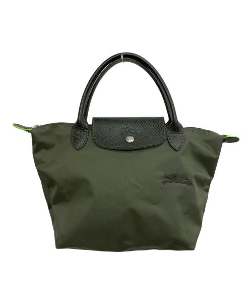 LONGCHAMP（ロンシャン）LONGCHAMP (ロンシャン) ハンドバッグ ル プリアージュ ハンドバッグ グリーンの古着・服飾アイテム