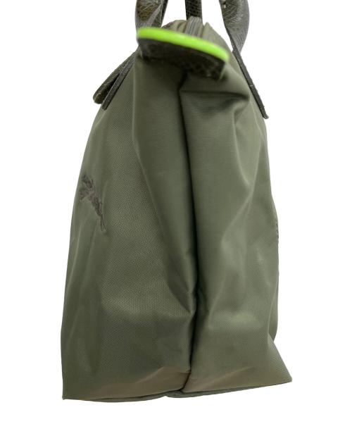 LONGCHAMP（ロンシャン）LONGCHAMP (ロンシャン) ハンドバッグ ル プリアージュ ハンドバッグ グリーンの古着・服飾アイテム