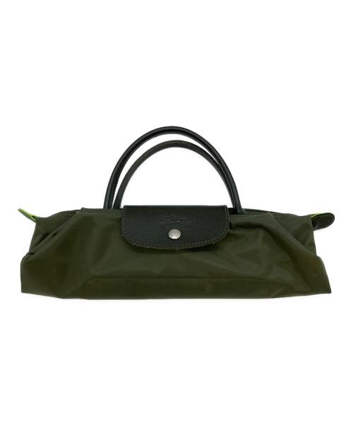 LONGCHAMP（ロンシャン）LONGCHAMP (ロンシャン) ハンドバッグ ル プリアージュ ハンドバッグ グリーンの古着・服飾アイテム