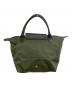 LONGCHAMP (ロンシャン) ハンドバッグ ル プリアージュ ハンドバッグ グリーン：8000円