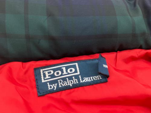 POLO RALPH LAUREN（ポロ・ラルフローレン）POLO RALPH LAUREN (ポロ・ラルフローレン) ダウンジャケット グリーン サイズ:SIZE XLの古着・服飾アイテム