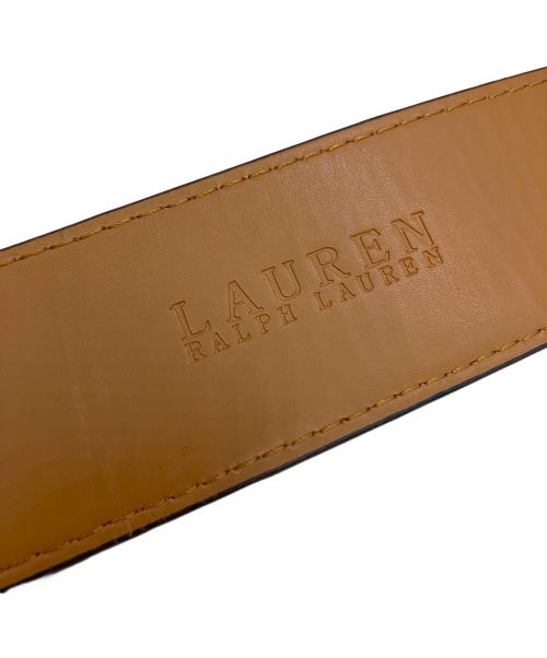 LAUREN RALPH LAUREN（ローレン ラルフ ローレン）LAUREN RALPH LAUREN (ローレン ラルフ ローレン) レザーベルト キャメルの古着・服飾アイテム