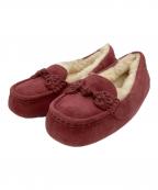 UGGアグ）の古着「モカシンシューズ」｜ピンク