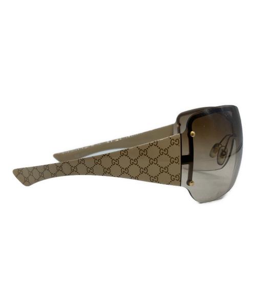 GUCCI（グッチ）GUCCI (グッチ) サングラス ベージュの古着・服飾アイテム