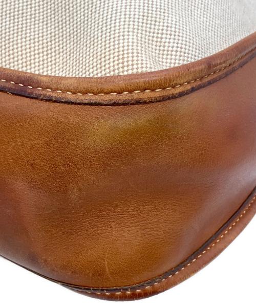 HERMES（エルメス）HERMES (エルメス) エブリン1 トワルアッシュ GM ベージュ×ブラウンの古着・服飾アイテム