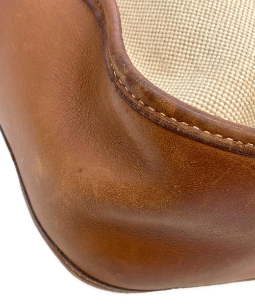HERMES（エルメス）HERMES (エルメス) エブリン1 トワルアッシュ GM ベージュ×ブラウンの古着・服飾アイテム