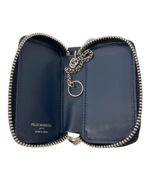 PELLE MORBIDA（ペッレモルビダ）PELLE MORBIDA (ペッレモルビダ) Barca　キーケース ブラックの古着・服飾アイテム