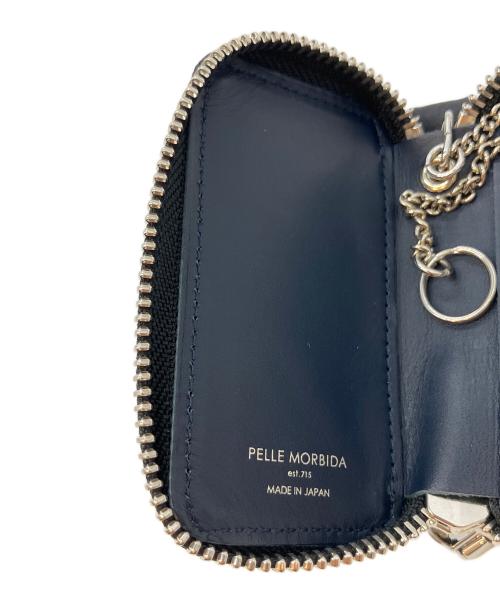 PELLE MORBIDA（ペッレモルビダ）PELLE MORBIDA (ペッレモルビダ) Barca　キーケース ブラックの古着・服飾アイテム