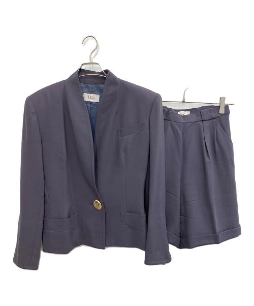 Christian Dior（クリスチャン ディオール）Christian Dior (クリスチャン ディオール) セットアップスーツ パープル サイズ:SIZE Mの古着・服飾アイテム