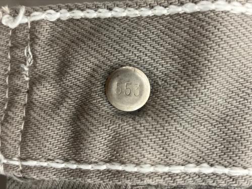 LEVI'S（リーバイス）LEVI'S (リーバイス) 501 デニムパンツ グレー サイズ:SIZE 81cm (W32)の古着・服飾アイテム