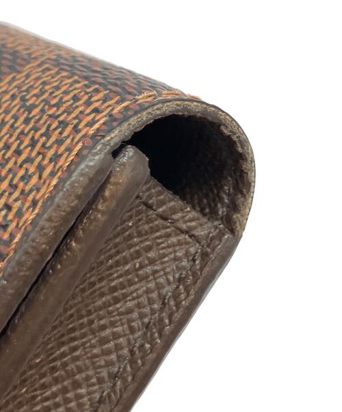 LOUIS VUITTON（ルイ ヴィトン）LOUIS VUITTON (ルイ ヴィトン) アンヴェロップ・カルト・ドゥ・ヴィジット 名刺入れ ブラウンの古着・服飾アイテム