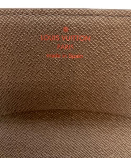 LOUIS VUITTON（ルイ ヴィトン）LOUIS VUITTON (ルイ ヴィトン) アンヴェロップ・カルト・ドゥ・ヴィジット 名刺入れ ブラウンの古着・服飾アイテム