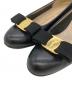 Salvatore Ferragamo (サルヴァトーレ フェラガモ) パンプス ブラック サイズ:5 1/1C：6000円