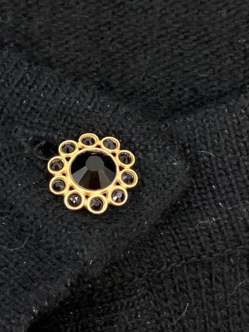 BLUE LABEL CRESTBRIDGE（ブルーレーベルクレストブリッジ）BLUE LABEL CRESTBRIDGE (ブルーレーベルクレストブリッジ) 薄手カーディガン ブラック サイズ:SIZE Mの古着・服飾アイテム