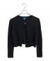 BLUE LABEL CRESTBRIDGE（ブルーレーベルクレストブリッジ）の古着「薄手カーディガン」｜ブラック