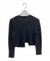 BLUE LABEL CRESTBRIDGE (ブルーレーベルクレストブリッジ) 薄手カーディガン ブラック サイズ:SIZE M：8000円