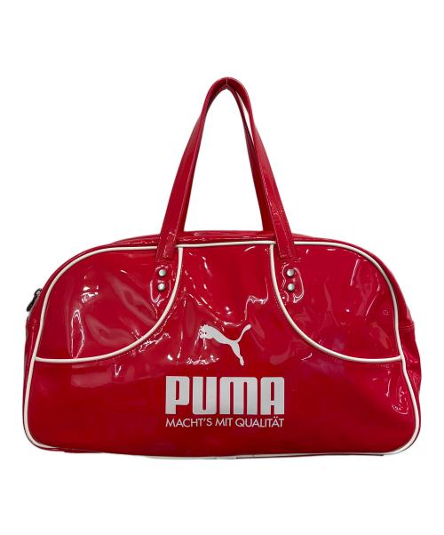 PUMA（プーマ）PUMA (プーマ) ボストンバッグ レッドの古着・服飾アイテム