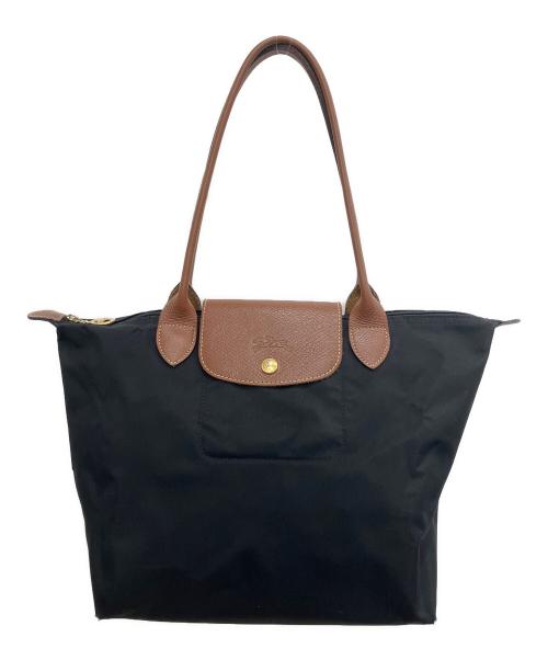 LONGCHAMP（ロンシャン）LONGCHAMP (ロンシャン) ル プリアージュ® オリジナル M ショルダーバッグ ブラックの古着・服飾アイテム