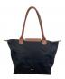 LONGCHAMP (ロンシャン) ル プリアージュ® オリジナル M ショルダーバッグ ブラック：8000円