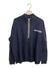 Patagonia（パタゴニア）の古着「ハーフジップスウェット」｜ネイビー