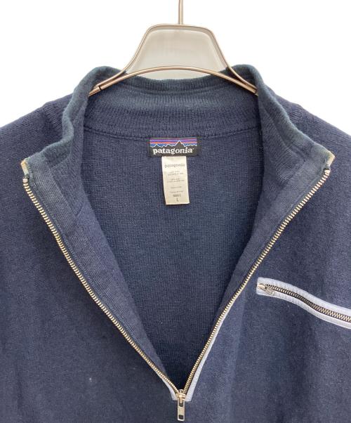 Patagonia（パタゴニア）Patagonia (パタゴニア) ハーフジップスウェット ネイビー サイズ:SIZE Lの古着・服飾アイテム