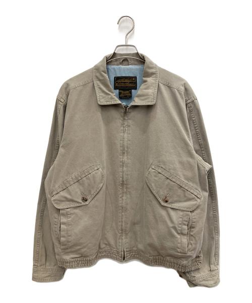 Eddie Bauer（エディーバウアー）Eddie Bauer (エディーバウアー) スイングトップ ベージュ サイズ:SIZE Mの古着・服飾アイテム