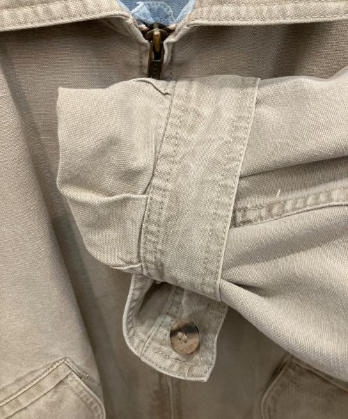Eddie Bauer（エディーバウアー）Eddie Bauer (エディーバウアー) スイングトップ ベージュ サイズ:SIZE Mの古着・服飾アイテム