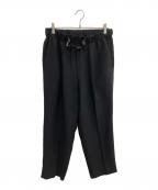 UNITED ARROWSユナイテッドアローズ）の古着「I BELT CR 1P PANTS イージーパンツ」｜ブラック