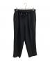 UNITED ARROWS（ユナイテッドアローズ）の古着「I BELT CR 1P PANTS イージーパンツ」｜ブラック