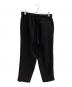 UNITED ARROWS (ユナイテッドアローズ) I BELT CR 1P PANTS イージーパンツ ブラック サイズ:SIZE M：5000円