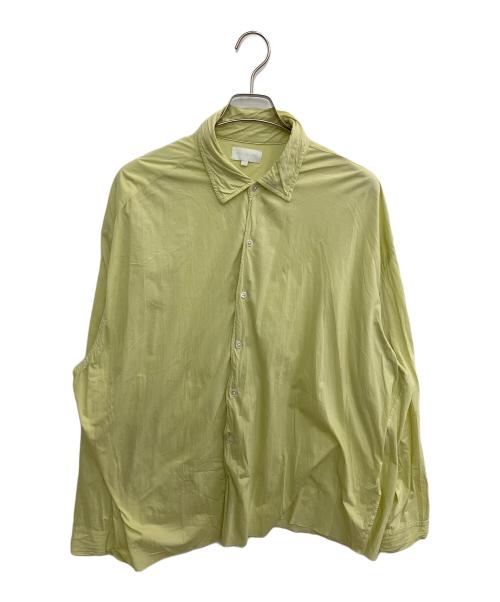 KANEMASA PHIL.（カネマサフィル）KANEMASA PHIL. (カネマサフィル) 46G Artisan Shirt 長袖シャツ イエロー サイズ:SIZE Lの古着・服飾アイテム