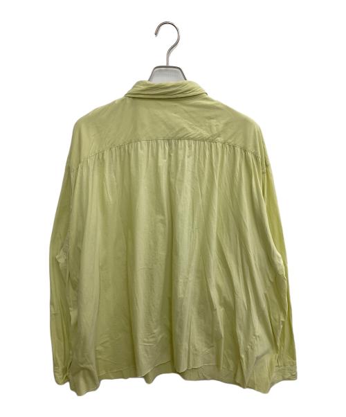 KANEMASA PHIL.（カネマサフィル）KANEMASA PHIL. (カネマサフィル) 46G Artisan Shirt 長袖シャツ イエロー サイズ:SIZE Lの古着・服飾アイテム