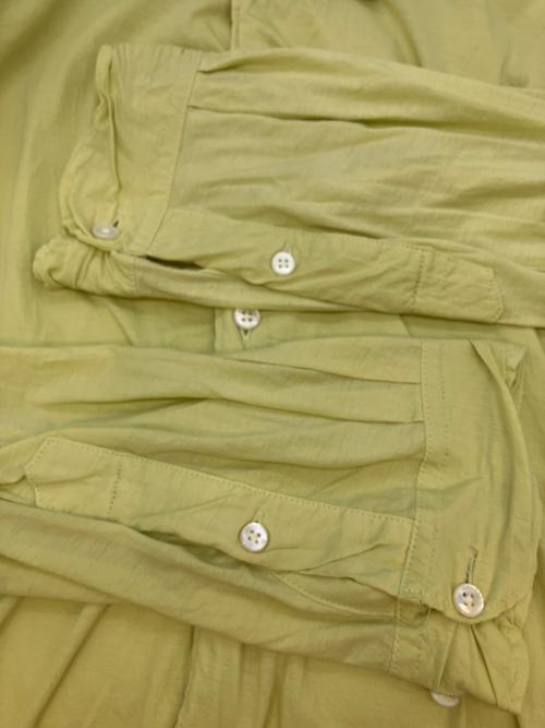 KANEMASA PHIL.（カネマサフィル）KANEMASA PHIL. (カネマサフィル) 46G Artisan Shirt 長袖シャツ イエロー サイズ:SIZE Lの古着・服飾アイテム