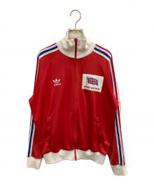 adidas（アディダス）の古着「トラックジャケット」｜レッド