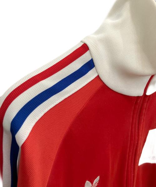 adidas（アディダス）adidas (アディダス) トラックジャケット レッド サイズ:SIZE Lの古着・服飾アイテム