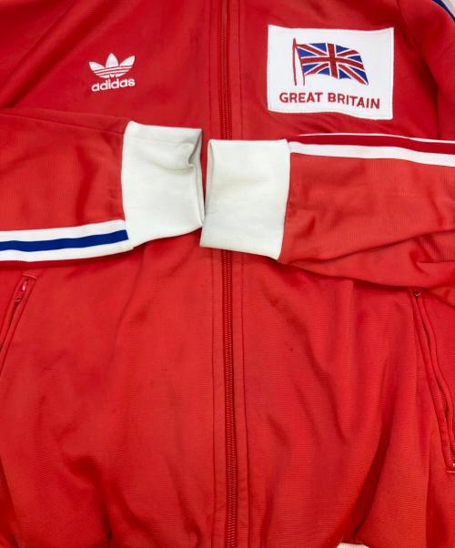 adidas（アディダス）adidas (アディダス) トラックジャケット レッド サイズ:SIZE Lの古着・服飾アイテム
