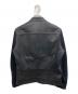 LANVIN en Bleu (ランバンオンブルー) シングルライダースジャケット ブラック サイズ:SIZE Free：5000円
