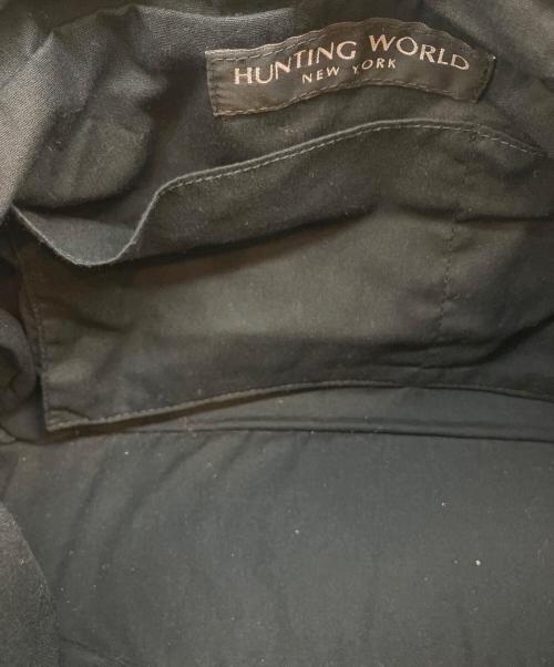 HUNTING WORLD（ハンティングワールド）HUNTING WORLD (ハンティングワールド) ショルダーバッグ ブラックの古着・服飾アイテム